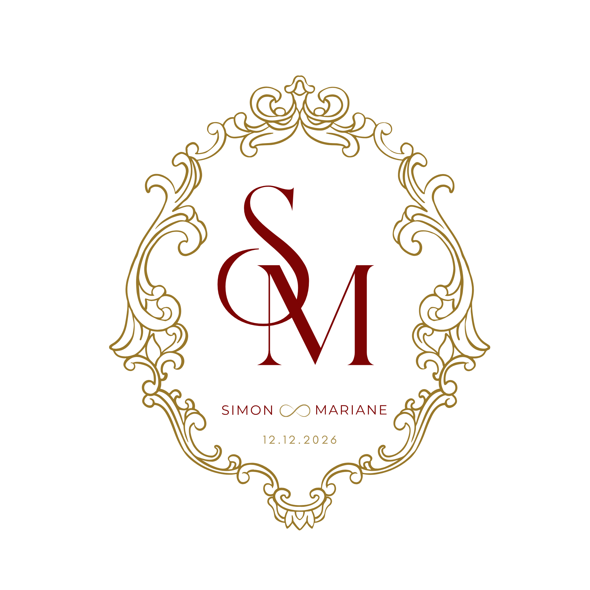 S & M monogram